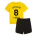 Borussia Dortmund Felix Nmecha #8 Replika Babykläder Hemma matchkläder barn 2023-24 Korta ärmar (+ Korta byxor)